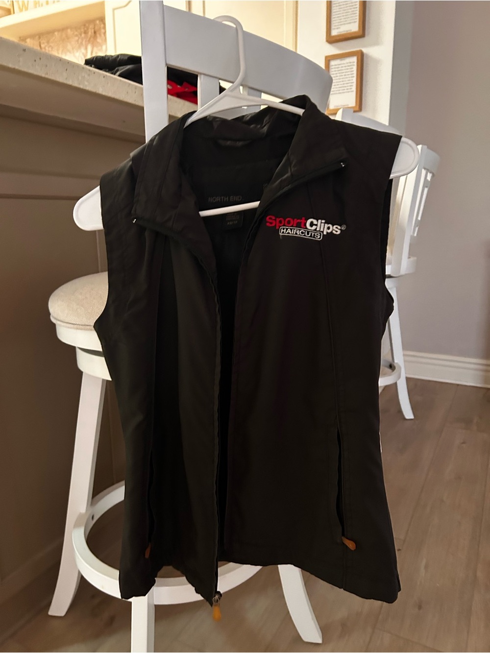 Women's Black Softshell Vest